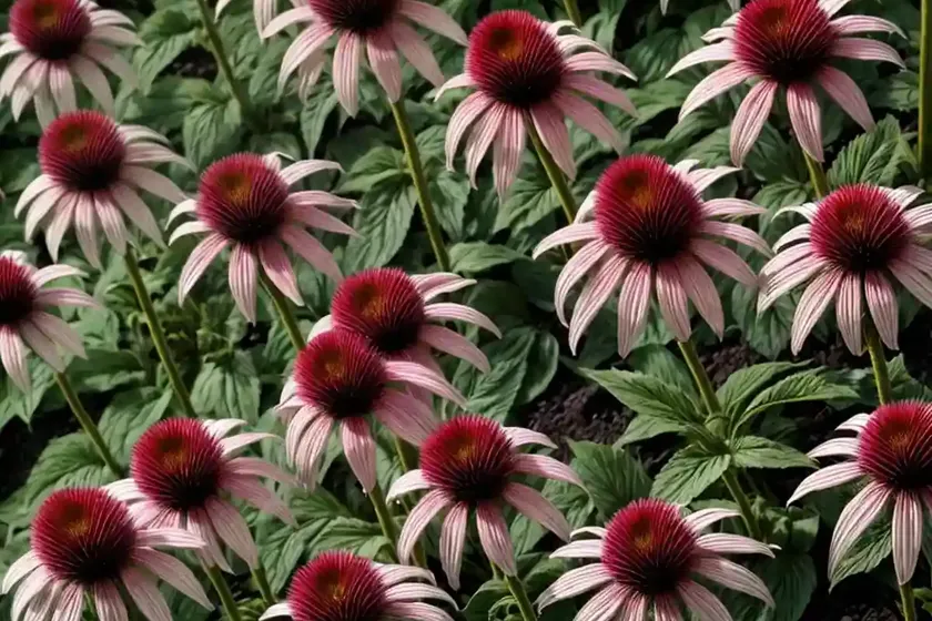 Echinacea purpurea ‘raspberry truffle’ (coneflower) — photo 3