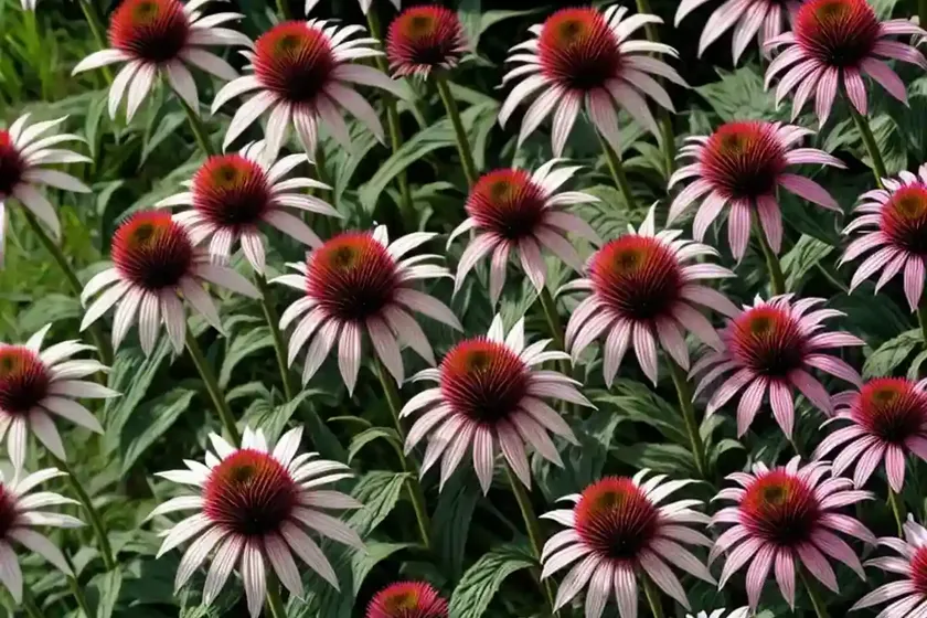 Echinacea purpurea ‘razzmatazz’ (coneflower) — photo 2