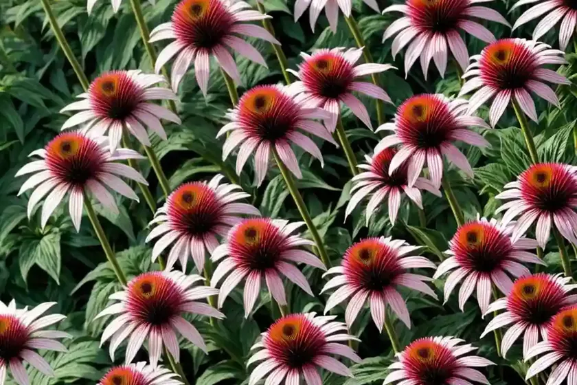Echinacea purpurea ‘razzmatazz’ (coneflower) — photo 3