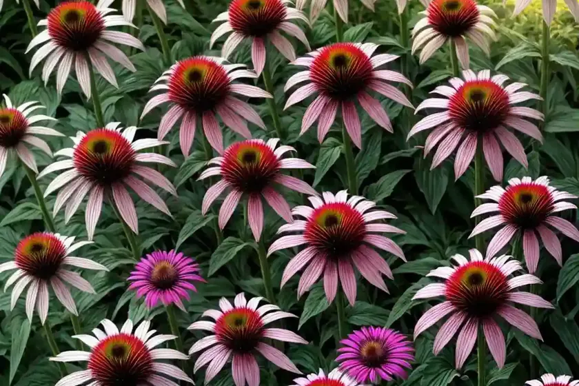 Echinacea purpurea ‘ruby giant’ (coneflower) — photo 2