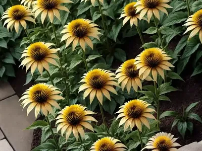 Echinacea X Hybrida Artisan� Yellow Ombre (Coneflower)