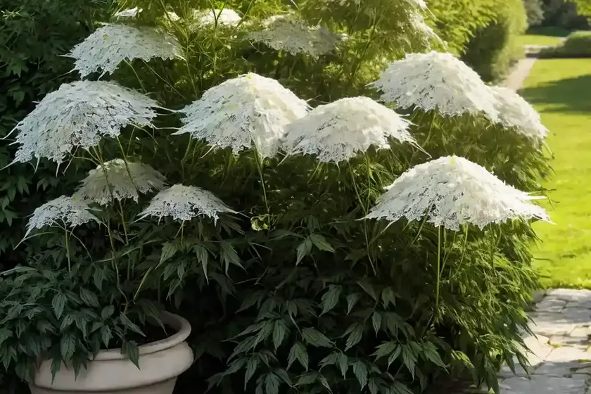 Elderberry (sambucus racemosa ‘smnsrd4’ lemony lace) — photo 2