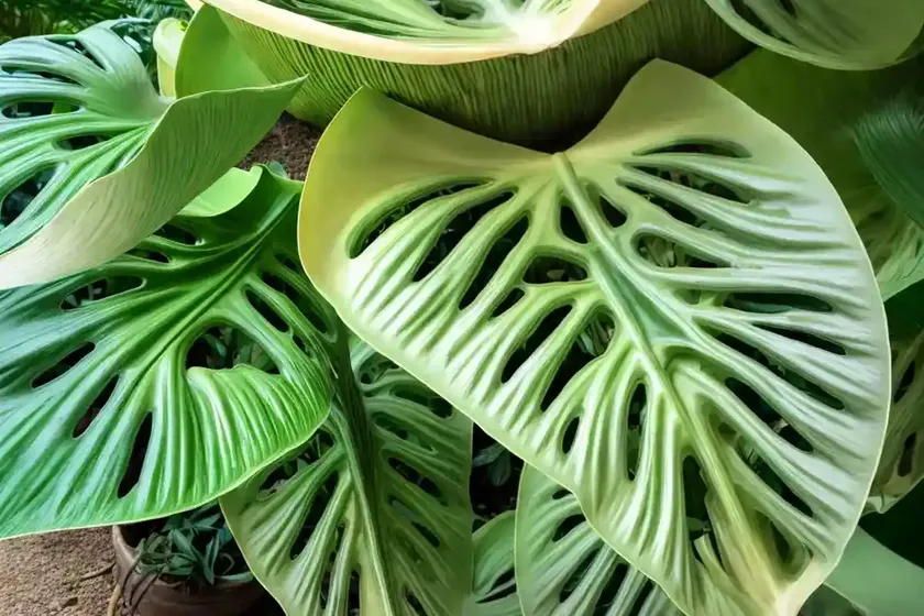 Elephant ear ‘stingray’ (alocasia macrorrhiza ‘stingray’) — photo 2