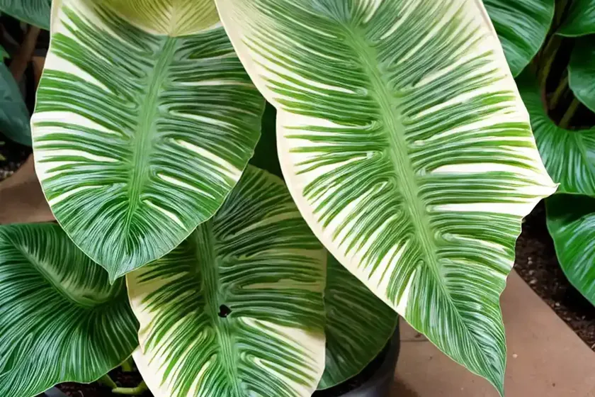 Elephant ear ‘sumo’ (alocasia ‘sumo’) — photo 3