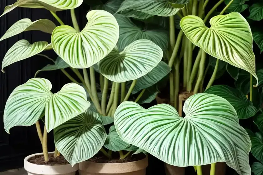 Elephant’s ear (alocasia sarian) — photo 2