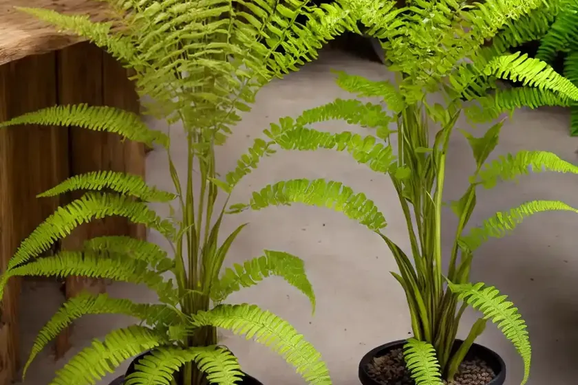 Elkhorn fern (platycerium bifurcatum) — photo 3