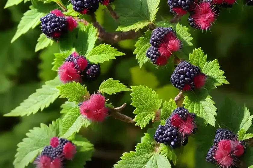 Elm-leaf Blackberry (Rubus Ulmifolius) — photo 3
