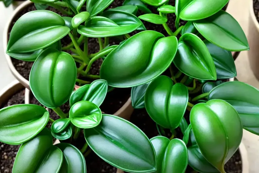 Emerald ripple pepper (peperomia caperata) — photo 3