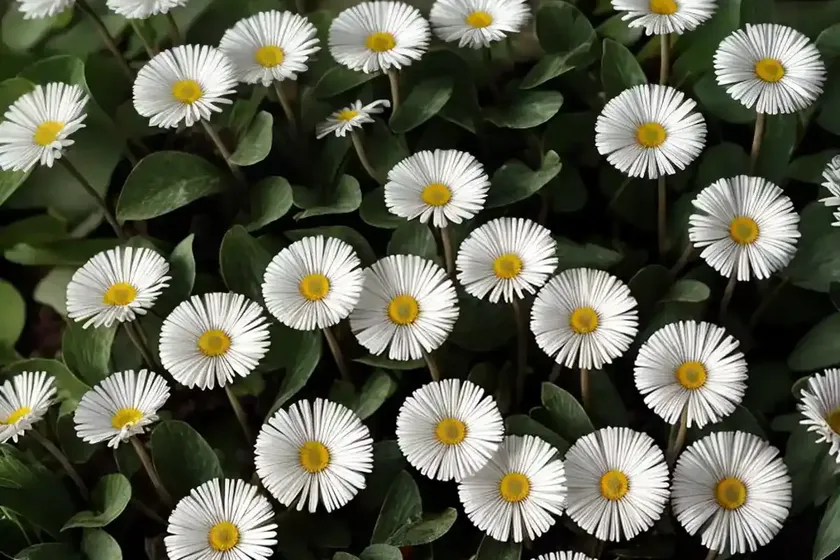 English daisy (bellis perennis) — photo 3