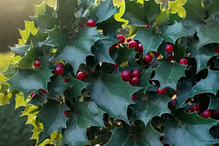 English holly (ilex aquifolium) — photo 3