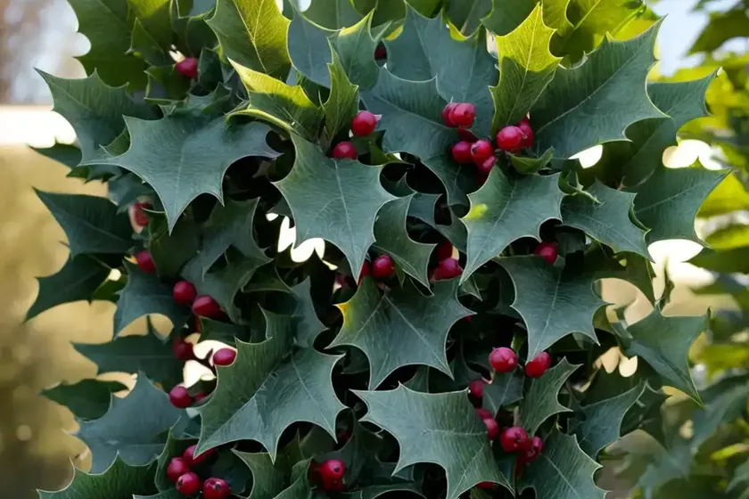 English holly (ilex aquifolium) — photo 3