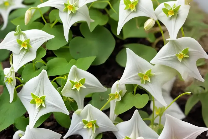 Epimedium x youngianum ‘niveum’ (snowy barrenwort) — photo 3