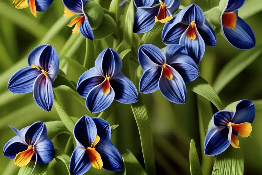 Erect dayflower (commelina erecta) — photo 3