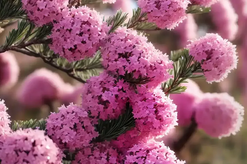 Erica carnea ‘springwood pink’ (winter heath) — photo 2