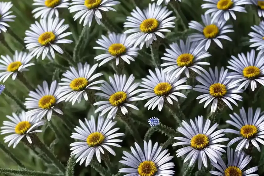 Erigeron glaucus (seaside daisy) — photo 2