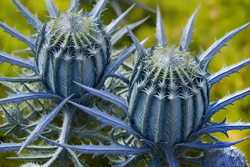 Eryngium alpinum ‘blue star’ (alpine sea holly) — photo 3