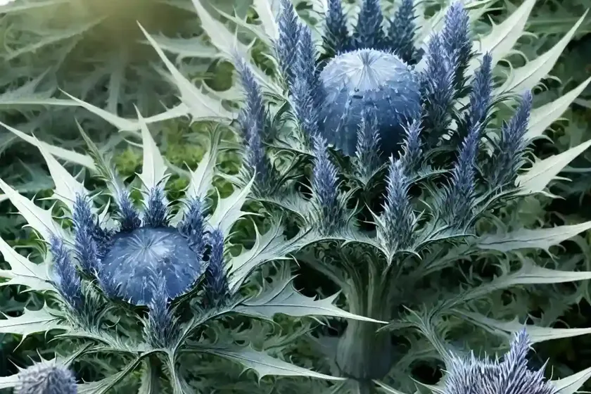Eryngium pandanifolium (giant sea holly) — photo 2