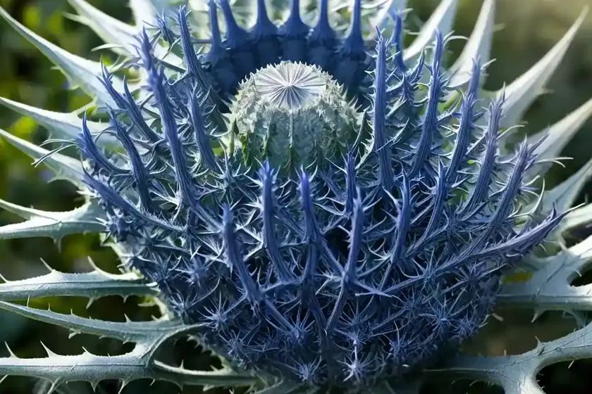 Eryngium planum ‘blue hobbit’ (sea holly) — photo 3