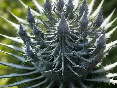 Eryngium X Oliverianum (Oliver Sea Holly)