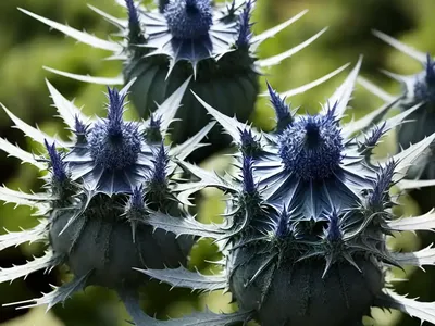 Eryngium X Tripartitum (Tripartite Sea Holly)