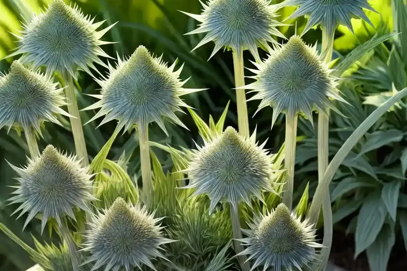 Eryngium yuccifolium (rattlesnake master) — photo 2