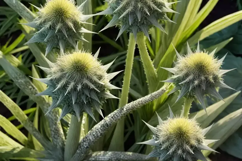 Eryngium yuccifolium (rattlesnake master) — photo 3