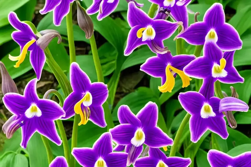 Erythronium dens-canis ‘purple king’ (dog’s tooth violet) — photo 2
