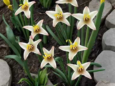 Erythronium Umbilicatum (Dimpled Trout Lily)