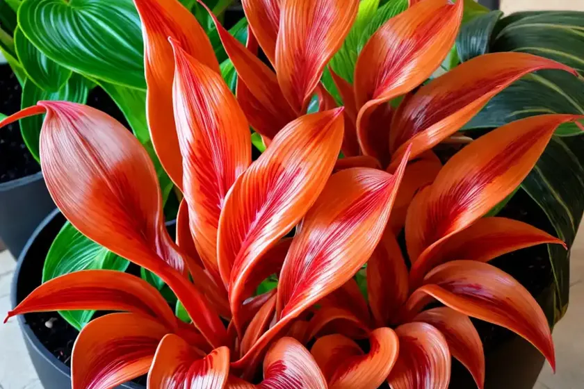 Eternal flame (calathea crocata)