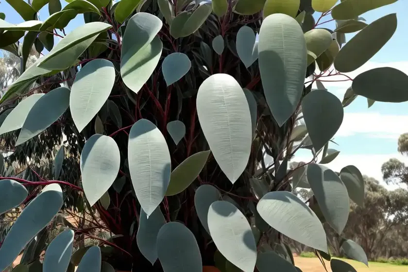 Eucalyptus kruseana (bookleaf mallee) — photo 3