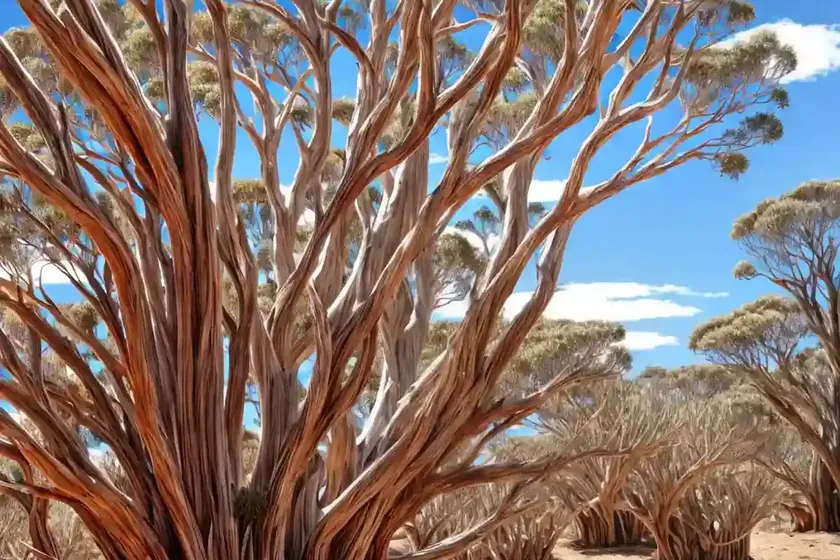 Eucalyptus pauciflora subsp. niphophila (alpine snow gum) — photo 3
