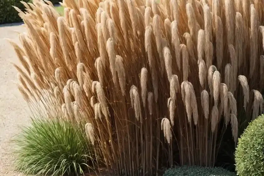 Eulalia (miscanthus sinensis ‘dixieland’) — photo 2