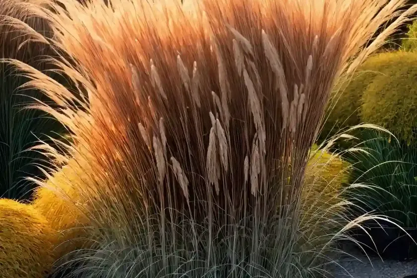 Eulalia (Miscanthus Sinensis ‘November Sunset’) — photo 2