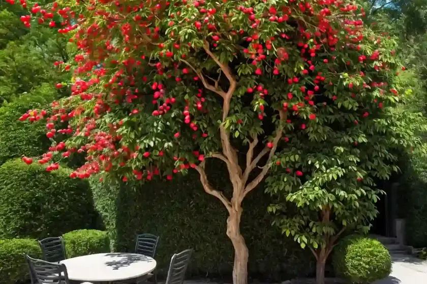 Euonymus planipes (spindle tree) — photo 2