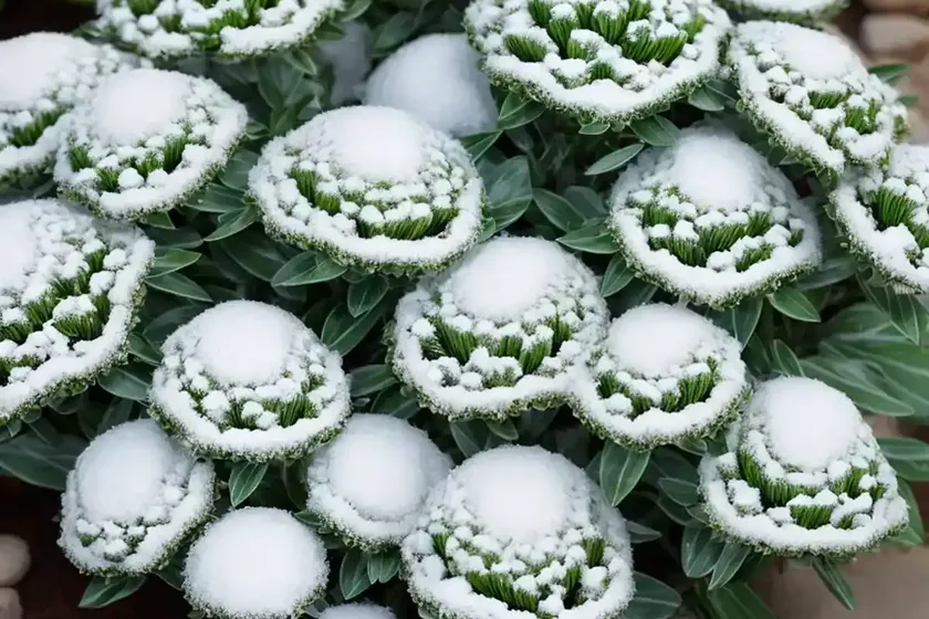 Euphorbia marginata (snow on the mountain) — photo 3