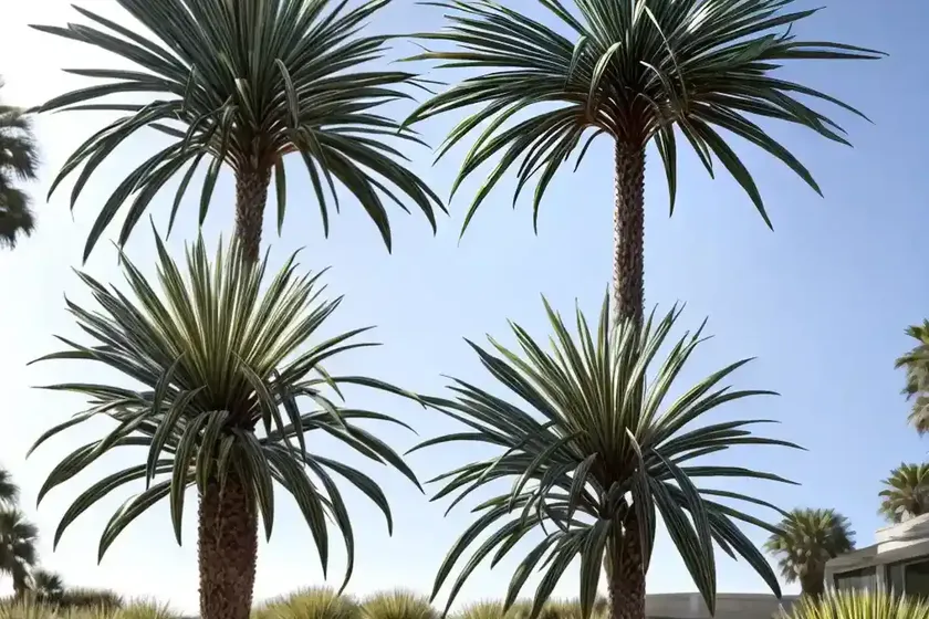 European fan palm (chamaerops humilis var. humilis) — photo 3