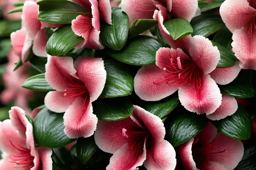 Evergreen Azalea (Rhododendron ‘Fedora’) — photo 2