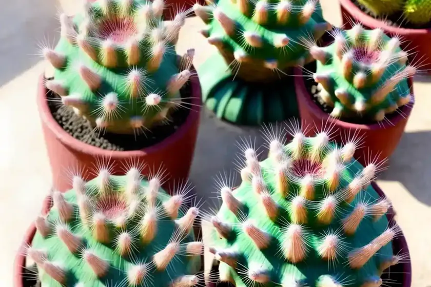 Eve’s pin cactus (austrocylindropuntia subulata) — photo 2