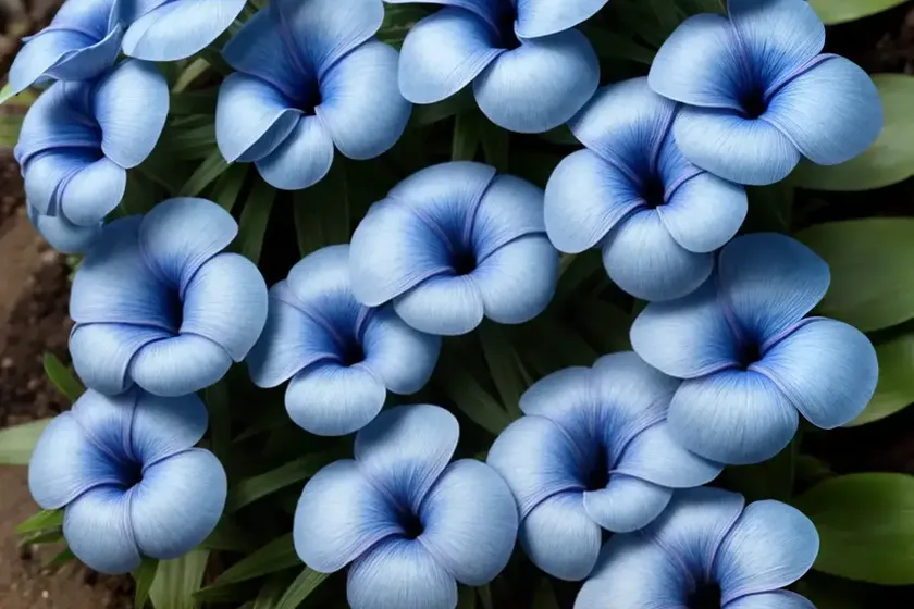 Evolvulus (evolvulus glomeratus ‘hawaiian blue eyes’) — photo 2