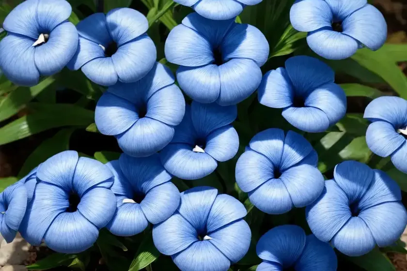 Evolvulus (evolvulus glomeratus ‘hawaiian blue eyes’) — photo 3