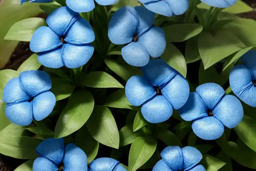 Evolvulus (evolvulus glomeratus ‘hawaiian blue eyes’)