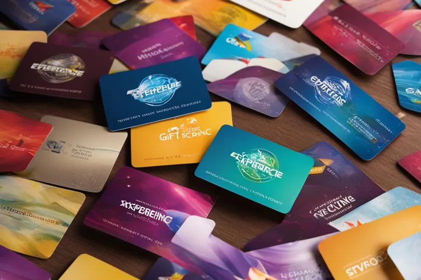 Experience gift cards