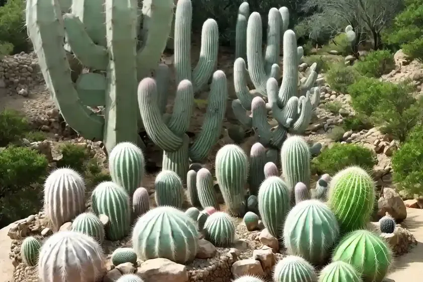 Fairy castle cactus (cereus tetragonus) — photo 3