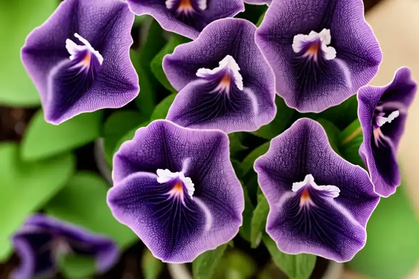 False african-violet (streptocarpella saxorum) — photo 2
