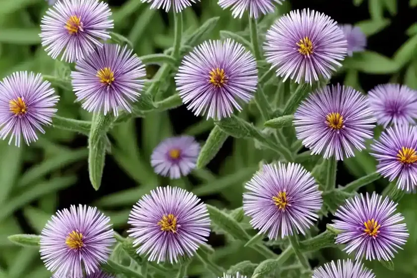False aster (kalimeris pinnatifida) — photo 2