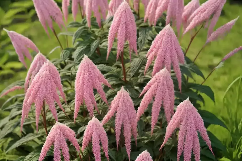 False goat’s beard (astilbe) — photo 3