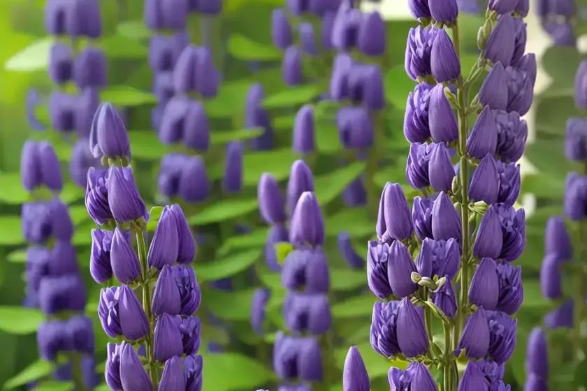 False indigo (baptisia bracteata var. leucophaea) — photo 3