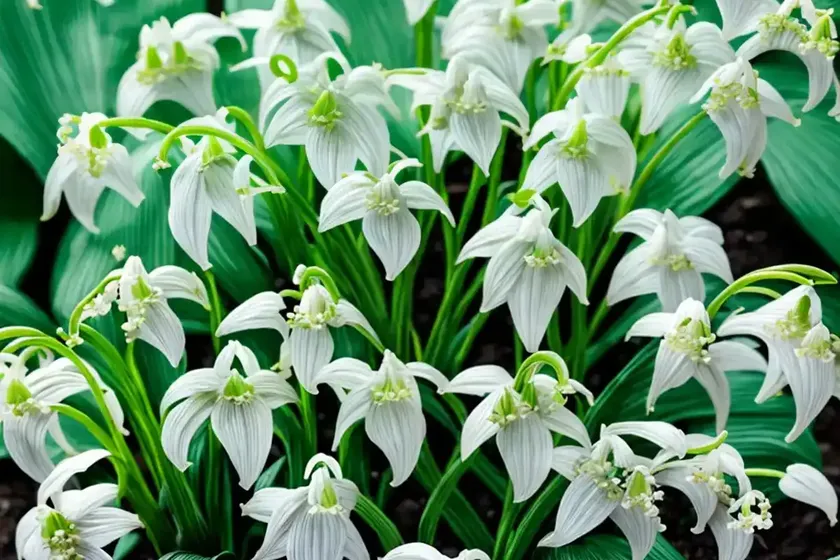 False lily of the valley (maianthemum bifolium) — photo 2