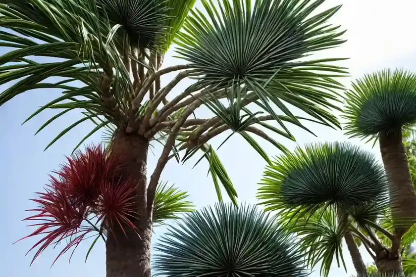 Fan palm (livistona rotundifolia) — photo 2