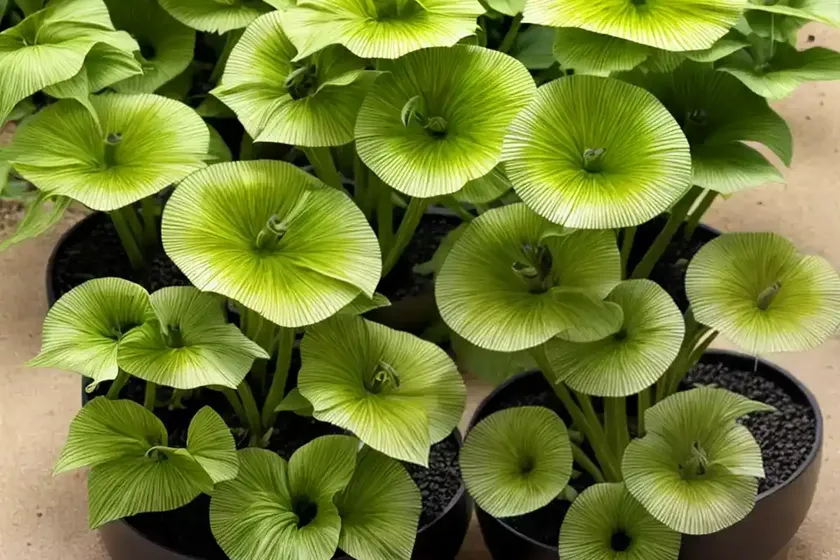 Farfugium japonicum ‘aureomaculatum’ (leopard plant)